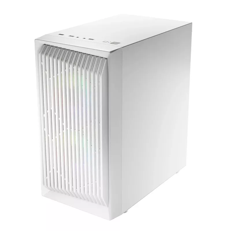 Carcasa LOGIC ATOS ARGB Mini USB 3.0 Blanca