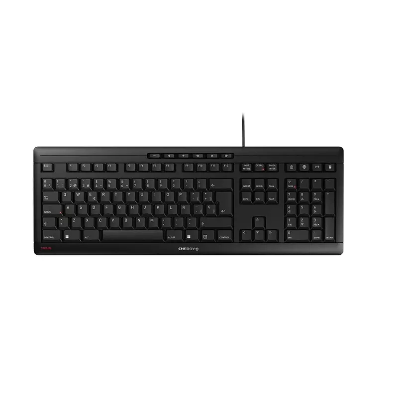 Teclado Contour Design STREAM universal USB QWERTY español negro