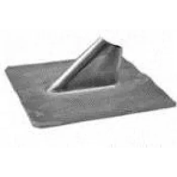 Placa de plomo Televes con funda de chapa de zinc 410x410 mm, 60 mm de diámetro (X2011)