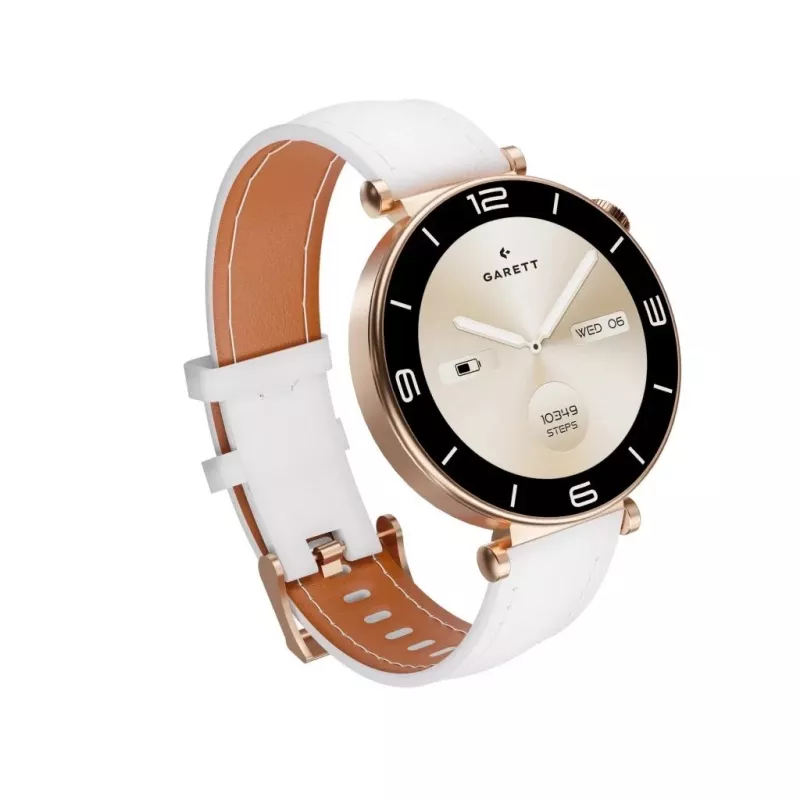 Smartwatch Garett Rose Rosa Gold Steel
