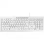 CHERRY STREAM Teclado Oficina USB QWERTZ Alemán Blanco