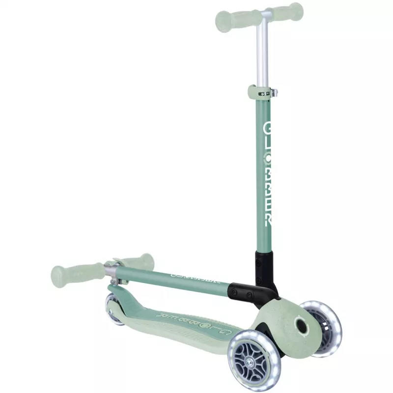 Primo Foldable Plus Lights Eco, patinete verde claro