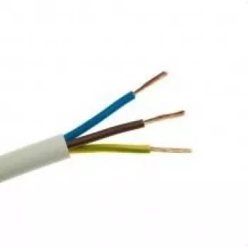 Cable eléctrico flexible OMY 3x0,75 mm² 300 V 100 m