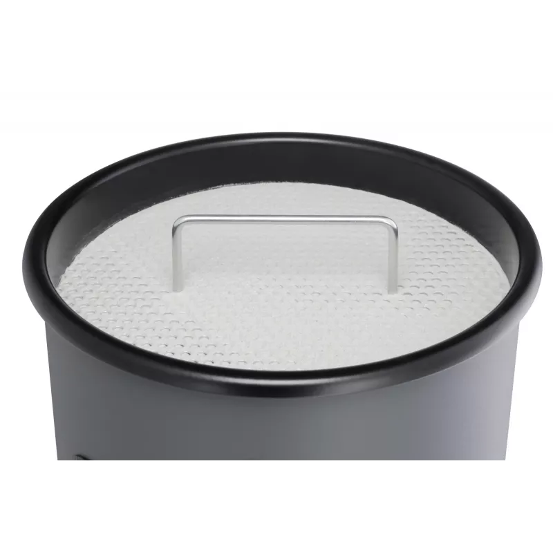 Cenicero/papelera Durable - Redonda - 17 L - Metal