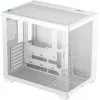 Caja de PC DeepCool CG530 WH Midi Tower – ATX/Micro ATX/ITX, cristal templado, 2 bahías de 3,5