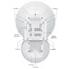 Ubiquiti airFiber AF-24 puente inalámbrico, 24 GHz