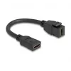 Cable HDMI DeLOCK 90685 HDMI Type A estándar 0,2 m negro