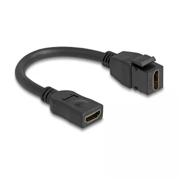 Cable HDMI DeLOCK 90685 HDMI Type A estándar 0,2 m negro