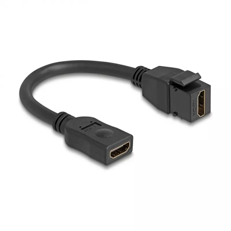 Cable HDMI DeLOCK 90685 HDMI Type A estándar 0,2 m negro