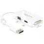 Cable DeLOCK 0,16 m DisplayPort VGA HDMI DVI-D