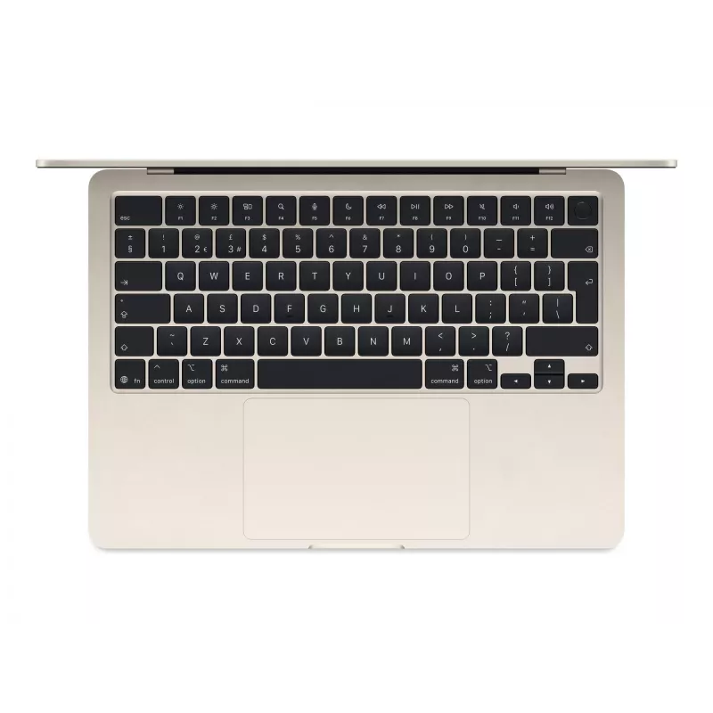 MacBook Air 13, Starlight, M4 (10-CPU/10-GPU), 16GB, 512GB, Alemán, fuente de alimentación Dual USB-C de 35W, MW103D/A