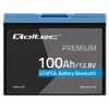 Batería LiFePO4 QOLTEC 12,8 V 100 Ah con Bluetooth — 12,8 V 100 Ah