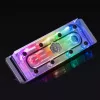 Kit de disipador para RAM BitsPower BP-RAMS44PS-DRGB transparente ARGB, 8 uds.
