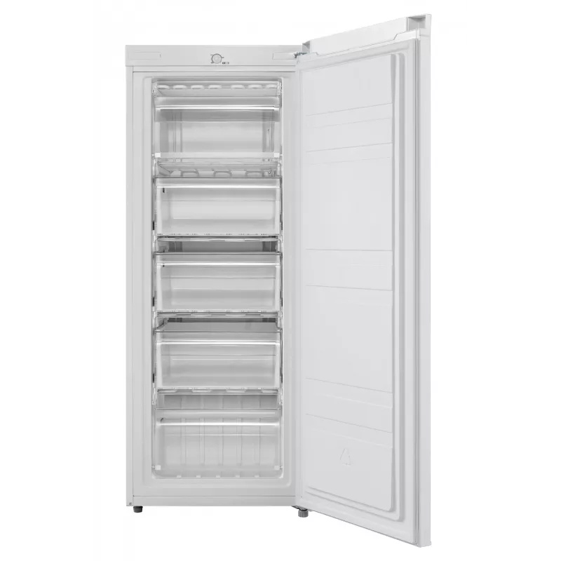 Congelador Midea | MDRU229FZE01 | Clase de eficiencia energética E | De pie | Independiente | Altura 142 cm | Capacidad útil total 160 L | Blanco