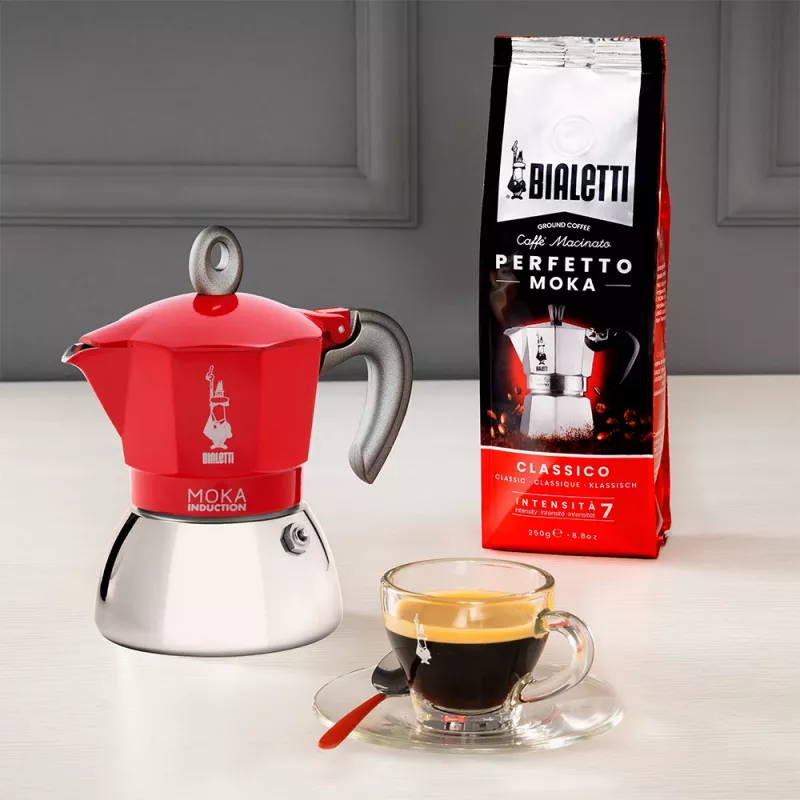 Bialetti Moka Induction cafetera moka 6 tazas
