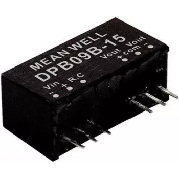 MEAN WELL DPB09C-12 fuente de alimentación y convertidor de tensión (DPB09C-12)