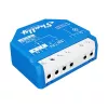 Relé inteligente Shelly Qubino Wave 1, 1 canal, empotrable, Z-Wave, 16 A, 110–240 V AC / 24–48 V DC, plástico, azul