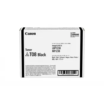 Tóner Canon T08 3010C006 1500 páginas Negro