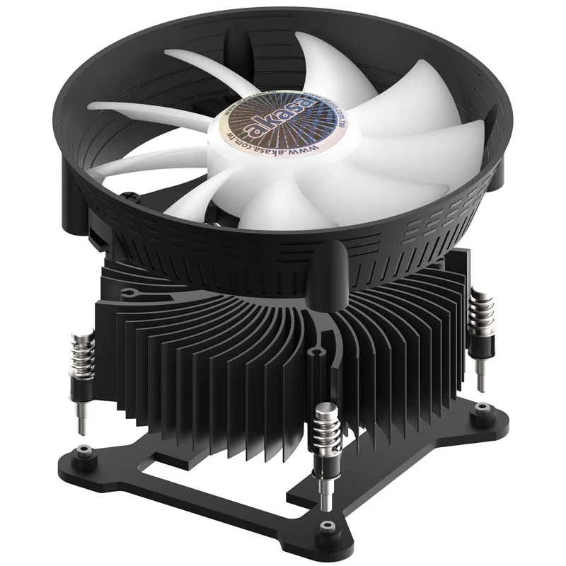 Ventilador de CPU Akasa Vegas Chroma LG 12 cm negro 1 ud.