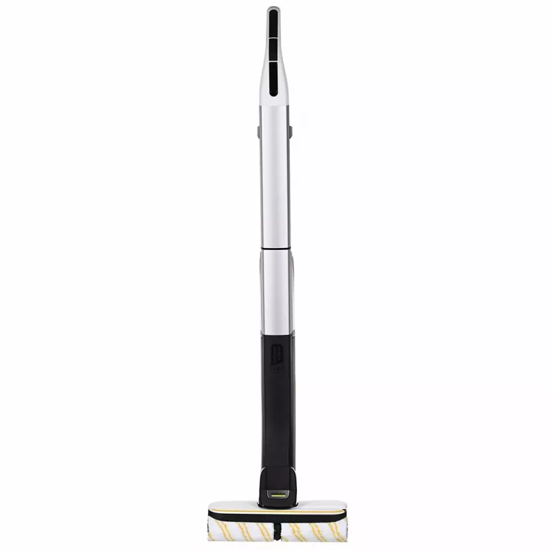 Aspirador Kärcher FC 4-4, batería de iones de litio de 2,5 Ah, limpieza en seco y húmedo, cepillo de rodillo de 30 cm, negro/gris