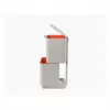 Cubo de basura Joseph Joseph Totem 40 L gris piedra