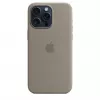 Funda de silicona con MagSafe para iPhone 15 Pro Max – clay