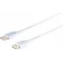 Cable alargador USB ShiverPeaks 77122-W High Speed USB 2.0 conector macho A a conector hembra A, longitud no indicada
