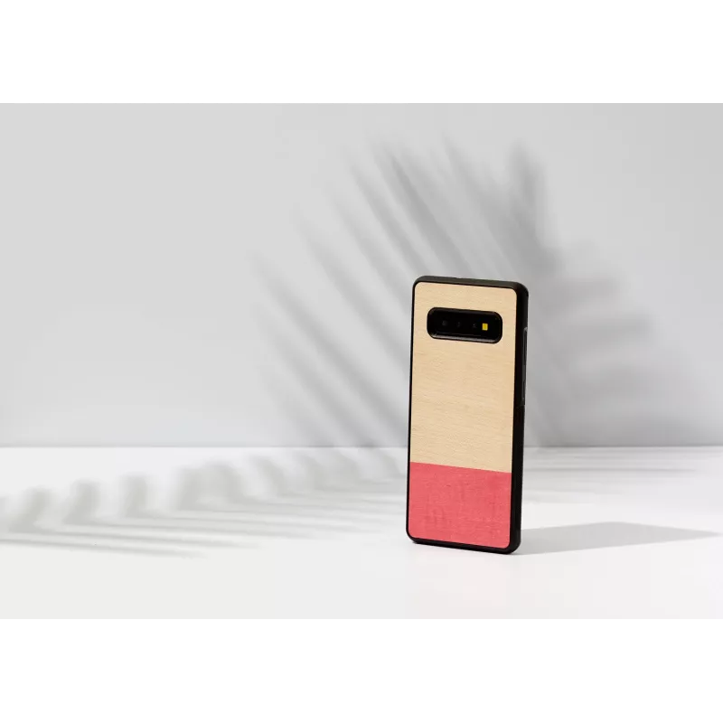 Funda para smartphone Man and Wood para Samsung Galaxy S10 Plus — Miss Match negro