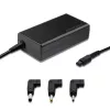 Fuente de alimentación Qoltec 52415 compatible con Samsung Sony 65 W | 3 conectores | +cable de alimentación