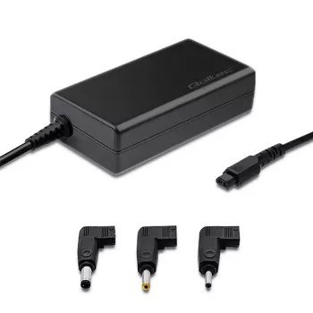 Fuente de alimentación Qoltec 52415 compatible con Samsung Sony 65 W | 3 conectores | +cable de alimentación