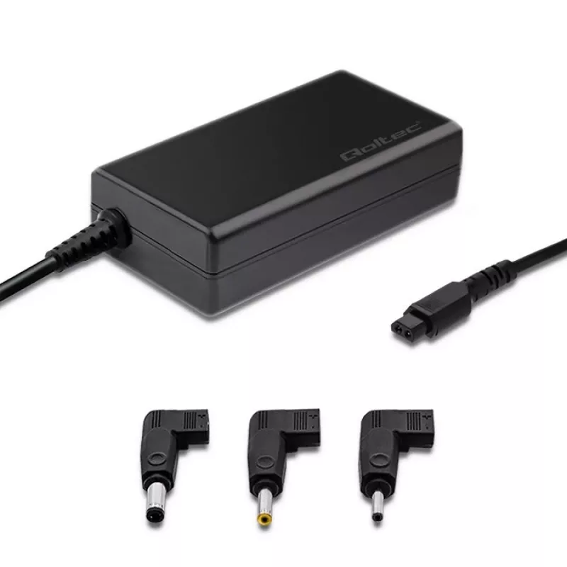 Fuente de alimentación Qoltec 52415 compatible con Samsung Sony 65 W | 3 conectores | +cable de alimentación