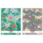 Bloc de espiral Herlitz A4 Ladylike 80 hojas rayado con margen motivos variados