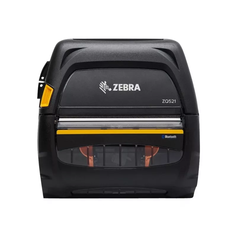 Zebra ZQ521 impresora móvil de etiquetas, térmica directa, 203 x 203 DPI, 127 mm/s, Wi-Fi 802.11ac, Bluetooth 4.1, USB, batería ampliada