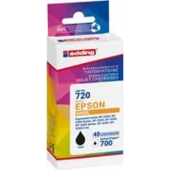 EDD-720 cartucho de tinta negro compatible con EPSON 604XL T10H1 - Compatible - ti