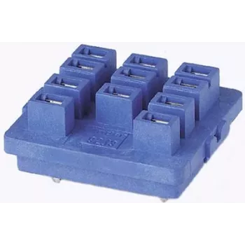 Zócalo de relé Finder 1 ud. 92.13 compatible con serie: serie 62 62.31, 62.32, 62.33 (L x An x Al) 38 x 36 x 18,5 mm (92.13)