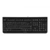 Cherry KC 1000 - Teclado - Nórdico - Negro