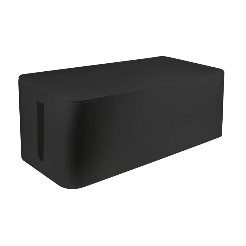 Organizador caja de cables, negro