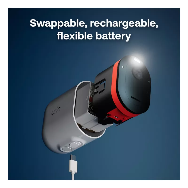 ARLO Pro 6 - 2025 Edition - Cámara de vigilancia de red - Exterior, Interior - resistente a la intemperie - Color (día/noche)