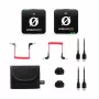 WIME RODE WIRELESS ME sistema de micrófono inalámbrico de doble canal para vloggers podcasters