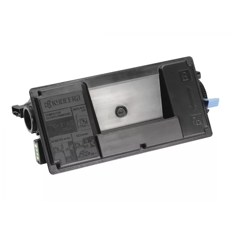 Cartucho de tóner KYOCERA TK-3160 1 ud. Original negro