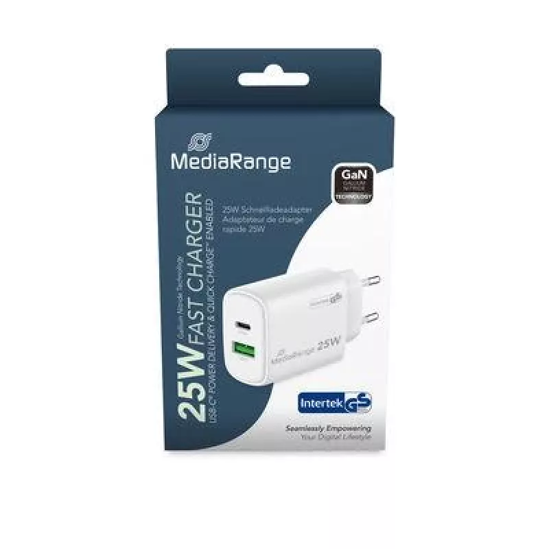 Fuente de alimentación USB/USB-C 25W/FAST MRMA112-2 Mediarange