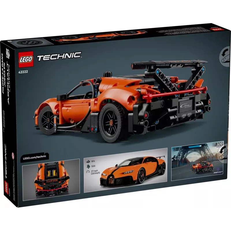 LEGO TECHNIC 42222 Hiperdeportivo Bugatti Chiron Pur Sport