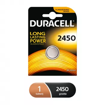 Duracell CR2450 pila de un solo uso 3V litio