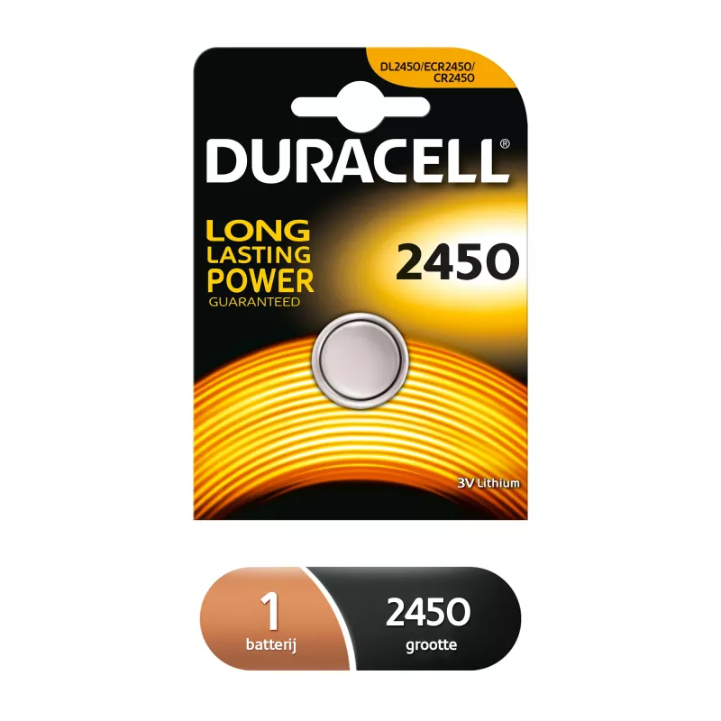 Duracell CR2450 pila de un solo uso 3V litio