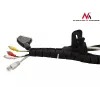 Maclean MCTV-676 B cubrecables organizador, negro