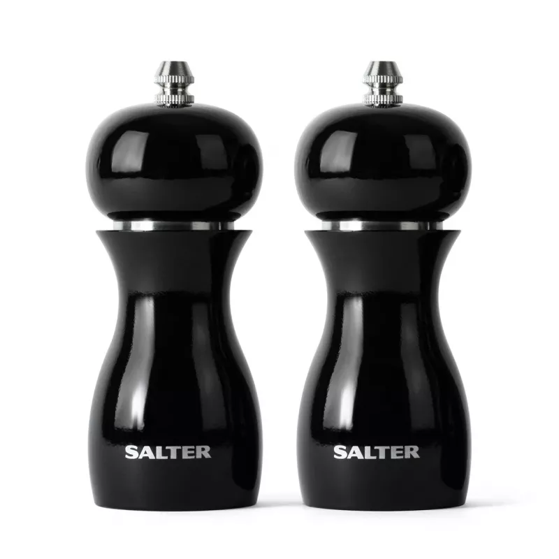 Molinillos de sal y pimienta Salter 7613 GYXR, gris brillante