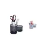 Portalápices WEDO 65454 metal plata