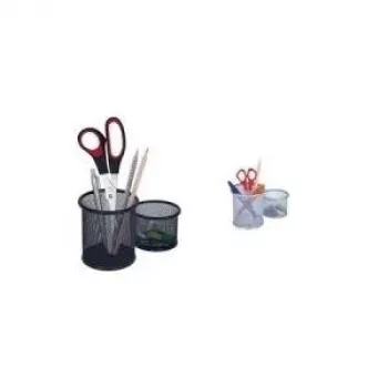 Portalápices WEDO 65454 metal plata