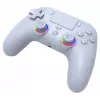 Mando inalámbrico LED SUBSONIC SA5639-2 — para PS4 y PC, blanco, conexión inalámbrica