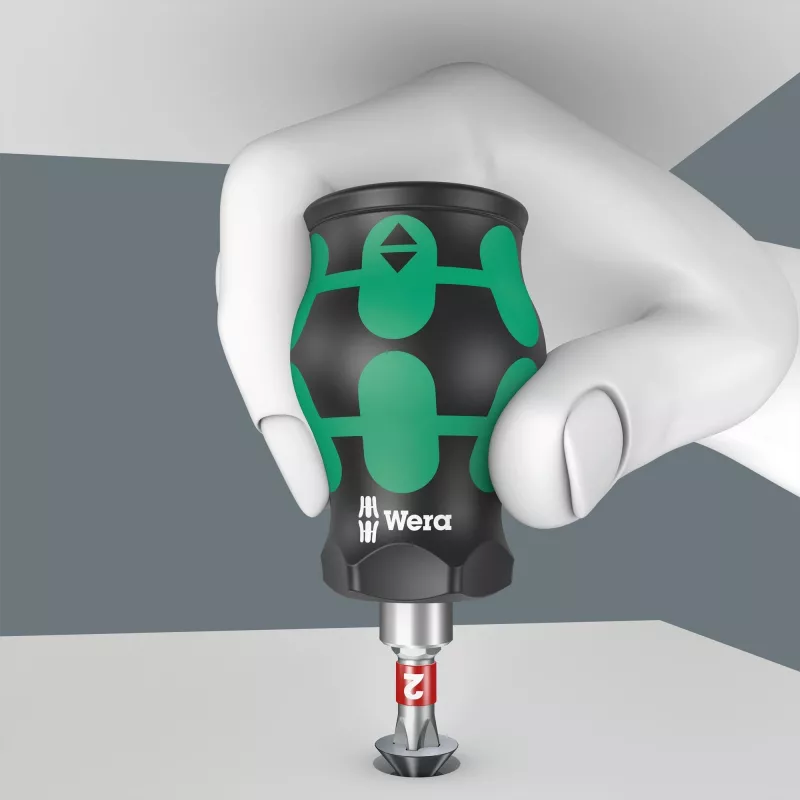 Wera Kraftform compact Stubby Magazin 2 Destornillador multibit Destornillador plano